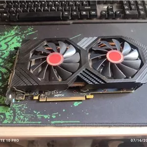 rx580 xfx oc 8Gb دما 80