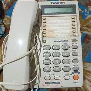 تلفن پاناسونیک اصل ژاپن مدلKXT2378JXW کم کار