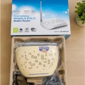 مودم TP-Link TD-W8151N سالم | همراه جعبه و آداپتور