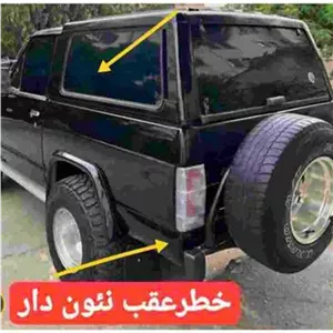 چراغ خطرعقب نئون دار پاترول