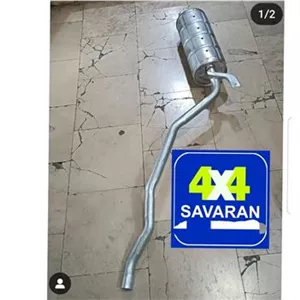 منبع اگزوز با لوله دنباله پاترول