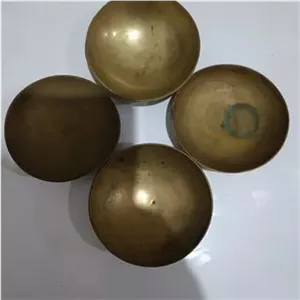 چهارتا کاسه برنج باهم کهنه بسیار زیبا