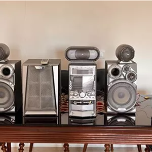 ضبط jvc با ساب و کنترل و آنتن رادیو