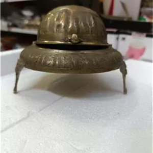 خاویار خوری قدیمی برنجی 