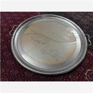 سینی با طرح فرشته و دسته دار سایز 56