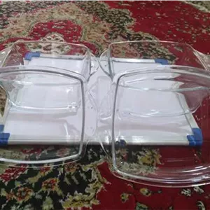 دوتاکاسه شیشه ای پیرکس