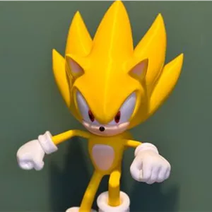 فیگور سونیک مدل Nova Art Super Sonic (40 سانتی)