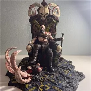 فیگور Nova Art Kratos Sitting on Throne