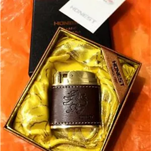 فندک روکش چرم شعله کوره ای از برند هانست