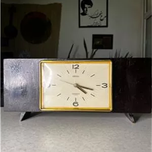 ساعت رومیزی قدیمی ترانزیستوری سیکو پنج جواهر