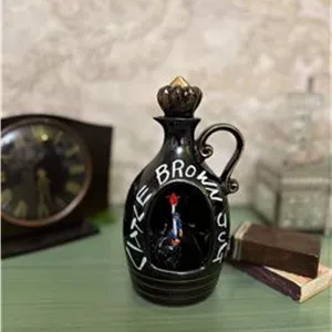 بطری قدیمی موزیکال سرامیکی با فیگور متحرک