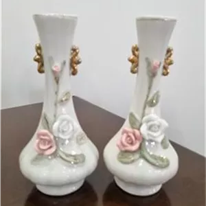 گلدان آنتیک اروپایی قدیمی