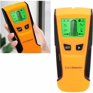 اسکنر دیوار 3در 1 با صفحه نمایش LCD واژیر هشدار