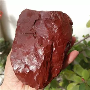 یک قطعه سنگ جاسپر قرمز راف کیفیت عالی