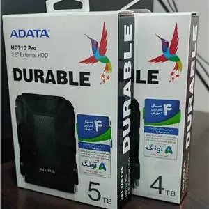 2 عدد هارد 5ترا و 4 ترا Adata با هم