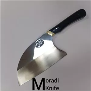 ساطور استیل ضد زنگ استاد خاتمی زنجان کد S02