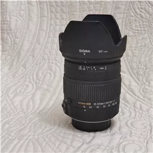 لنز سیگما sigma 18-125 برای پنتاکس K
