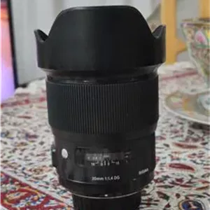 لنز سیگما sigma ART 20mm f1.4 for nikon