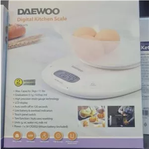 ترازو آشپزخونه از برند dawoo