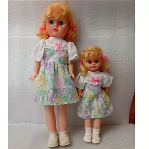 2عدد عروسک نوستالژی دهه60