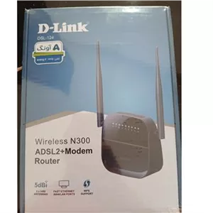 مودم روتر ADSL2 دی لینک DSL-124