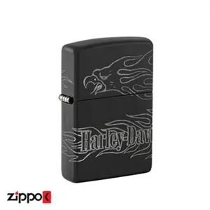 فندک زیپو اصل 46310 | Harley Davidson Eagle Flame