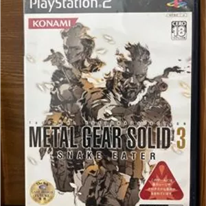 بازی متال گیر سالید 3 پلی 2 ps2