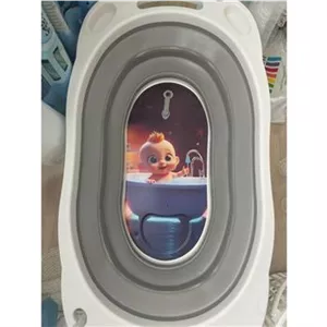 وان حمام اکاردئونی پایه تاشو نوزاد