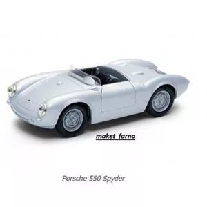 ماکت ماشین فلزی ویلی پورشه 550 اسپایدر Porsche