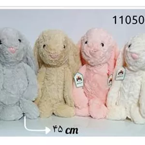 خرگوش گوش دراز { برند Jellycat } سایز 50 cm