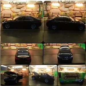 ماکت BMW 335i مشکی برند ویلی 1.24
