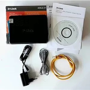 مودم D-Link DSL-2520U سالم | با جعبه و لوازم کامل