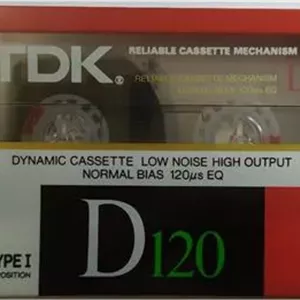 نوار کاست نایاب TDK 120s