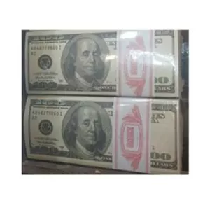 بسته 100 عددی اسکناس صد دلاری سینمایی