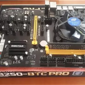 باندل مادربرد Biostar TB250-BTC PRO 8g DDR4