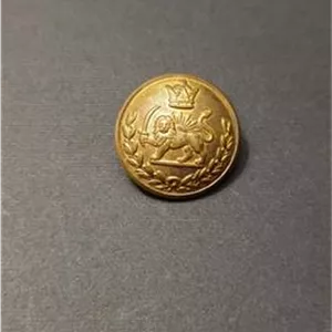 دکمه شیروخورشید پهلوی سایز بزرگ