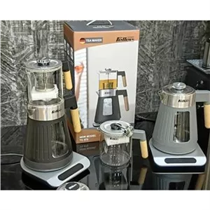 چای ساز فلر، آک. در دو رنگ طوسی و مشکی