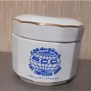 قندان یا شکلات خوری یادبود تبلیغاتی دوره پهلوی