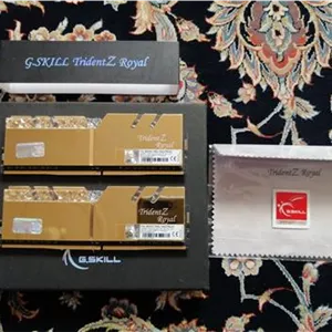رم trident z royal gold 16gb 3600 cl16 آکبند