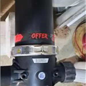 فیلتر دیسکی سه اینچ 10 بار 130 میکرون