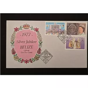 پاکت مهر روز سلطنتی SILVER JUBILEE بریتانیای کبیر