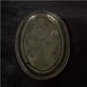 سینی قند پهلو تعارفی روسی مهر دار اصل رضاشاهی