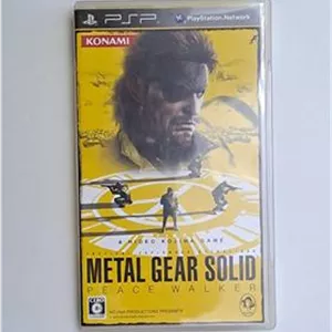 بازی متالگیر Metal gear pace walker psp