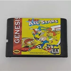 بازی تک لبه قدیمی سگا tiny toon all star