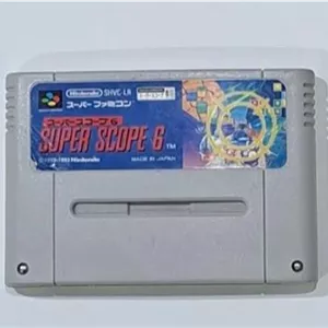 بازی تفنگی super scope 6 snes