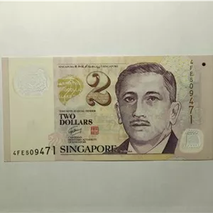 تک پلیمری کیفیت عالی دو دلار سنگاپور