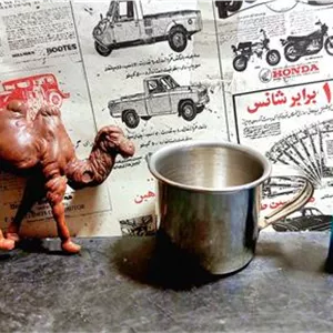 شتر پلاستیکی قدیمیفندک کلیپر فلزیشات استیل