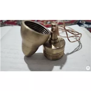 دو عدد شاقول بنایی بنایی محفظه برنجی