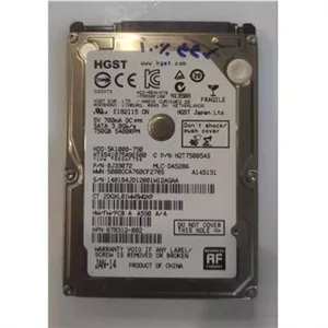 هارد 750 گیگ لپ تاپ مارک HGST