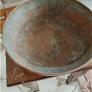 کاسه مسی قدیمی